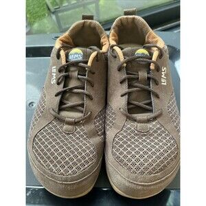 LEMS Primal 2 Barefoot Minimalist Men’s 13 Zero Drop Hiking Trekking Shoe Brown